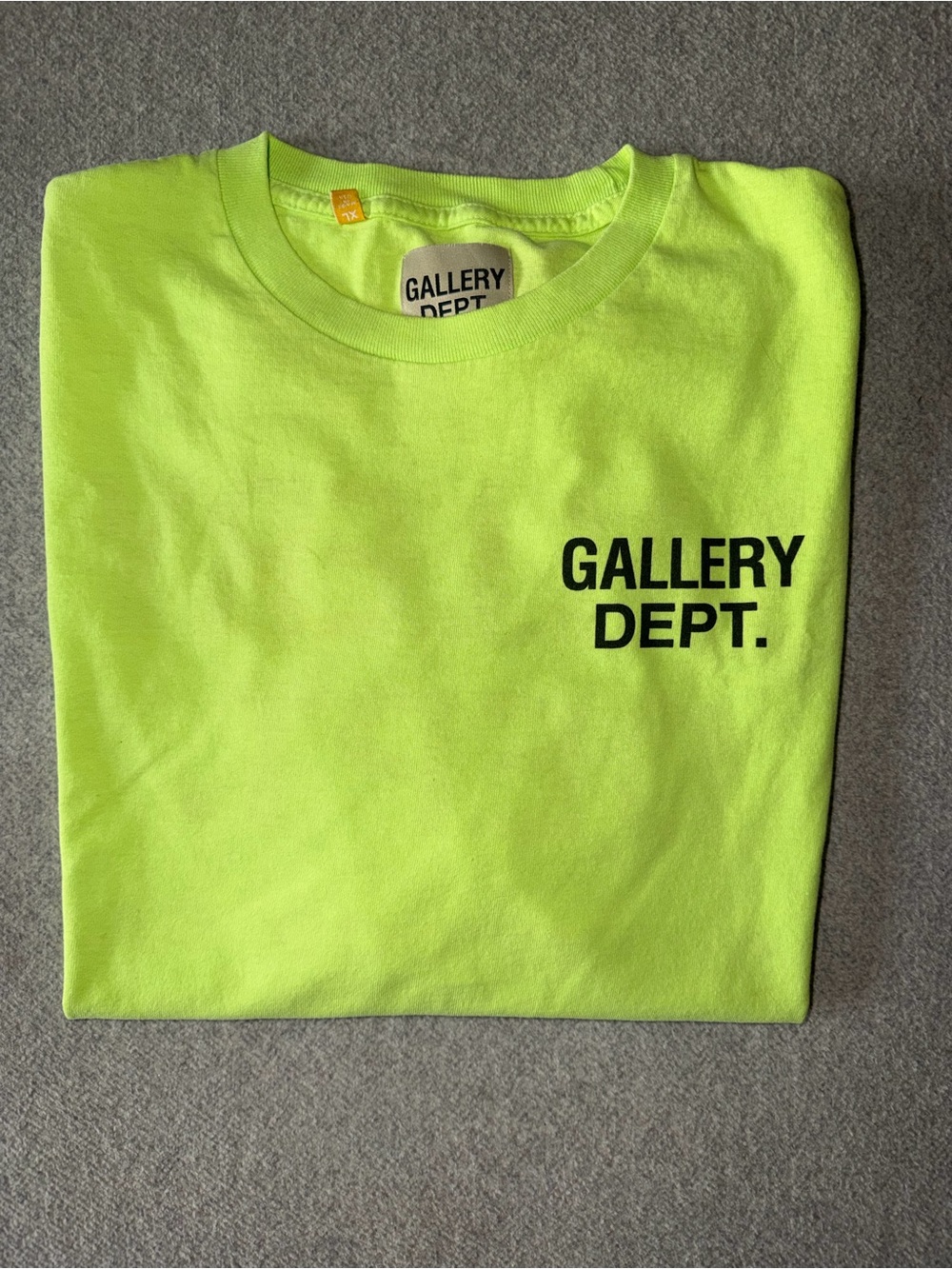 Gallery Dept Green Souvenir Short Sleeve Tee